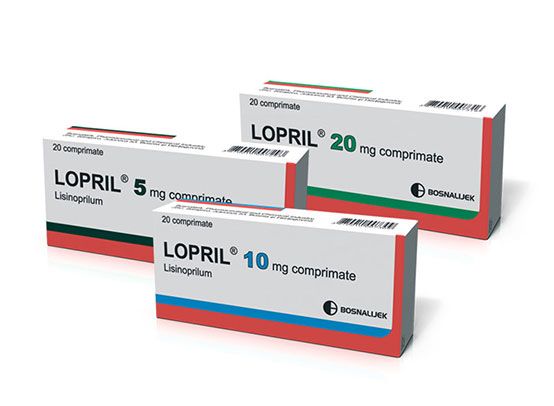 Thuốc Lopril® - Điều trị tăng huyết áp