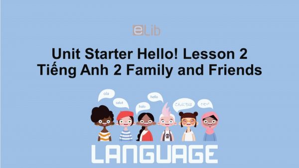 Unit Starter lớp 2: Hello! - Lesson 2